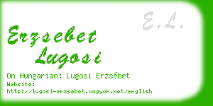 erzsebet lugosi business card