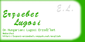 erzsebet lugosi business card